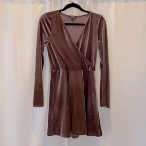 Express long sleeve velvet ribbed